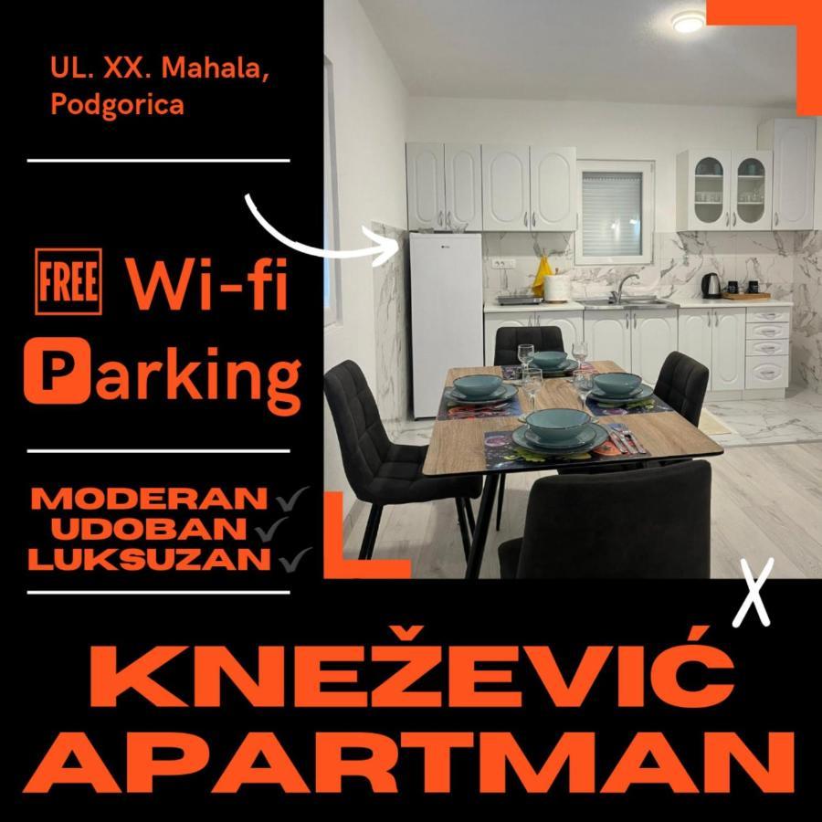 Knezevic Apartman Podgoriçe Dış mekan fotoğraf